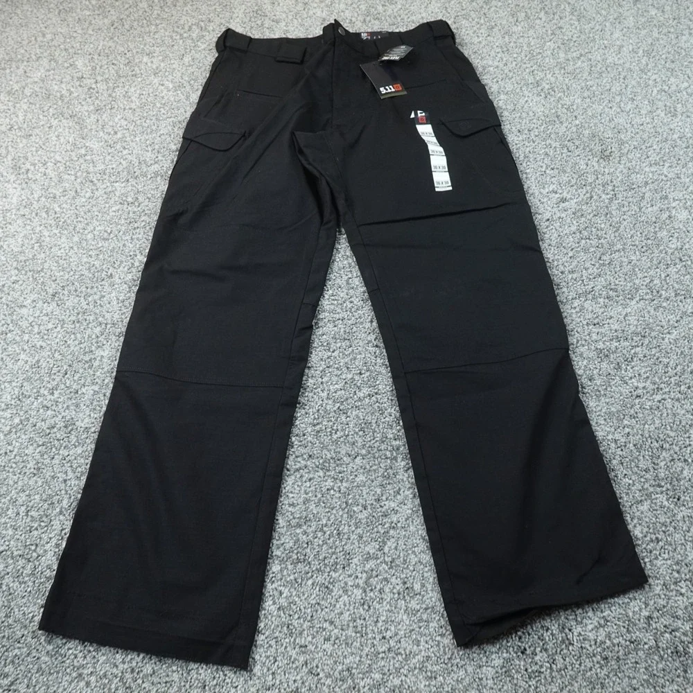NEW 5.11 Tactical Pants Mens 36X30 Black Stryke Flex Tac Cargo Utility Stretch